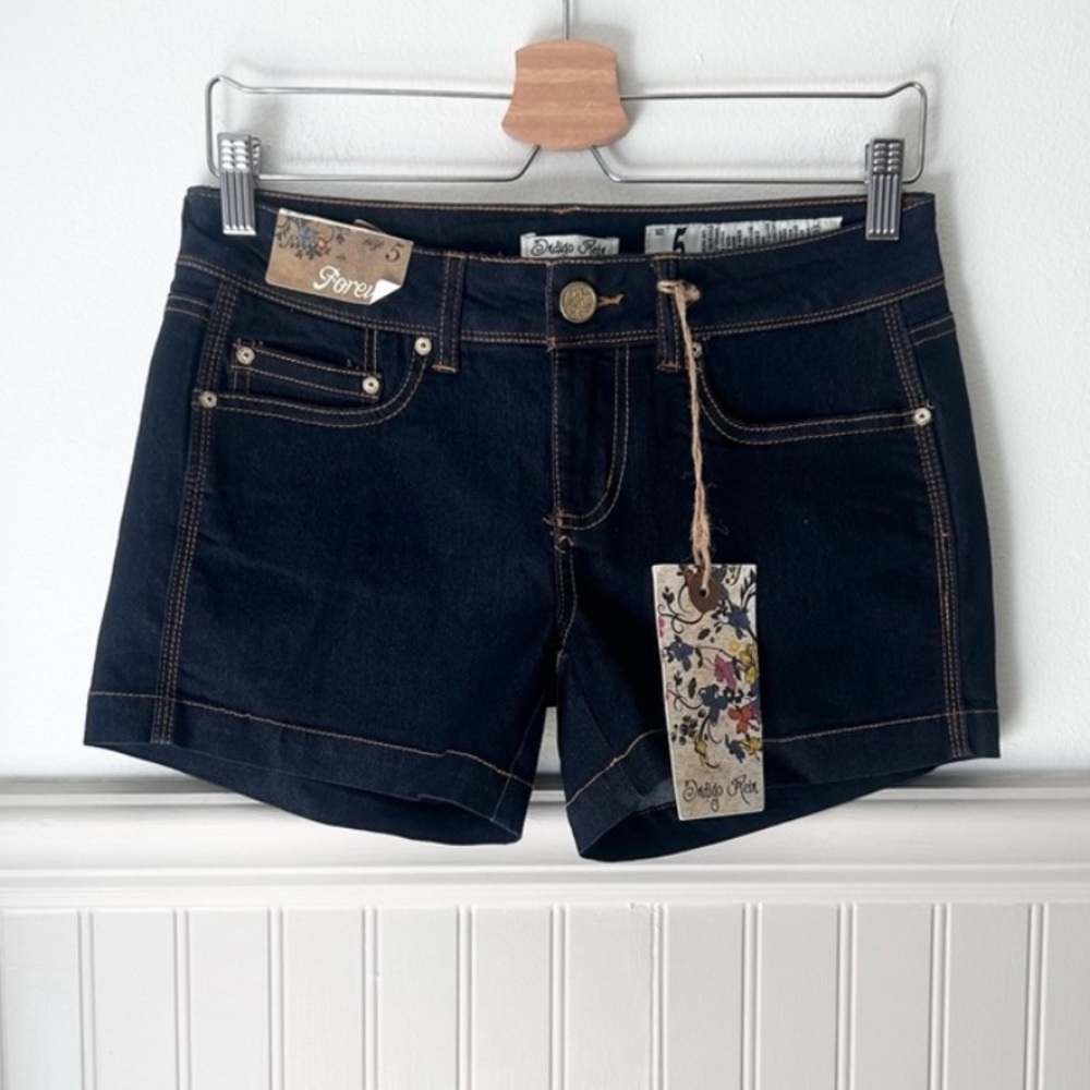 ⭐️ NEW Indigo Rein Dark Wash Jean Shorts size 5